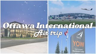Ottawa International Airport Departure flights walking tour 4K  @Yow   #airports #canada