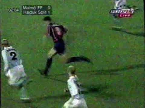 1997-08-26 Malmö FF -  Hajduk Split (Croatia) 0-2 UEFA Cup Second qualifying round, leg 2:2