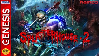 Splatterhouse 2 "Classic Mask" Rick and Color Hack [Sega Genesis]
