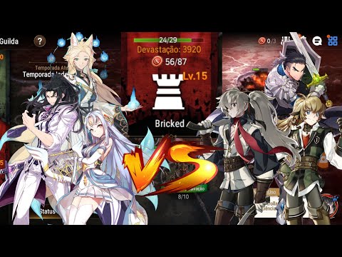 Em pleno 2023, usando Arbiter Vildred? - GVG Comentada - Epic seven