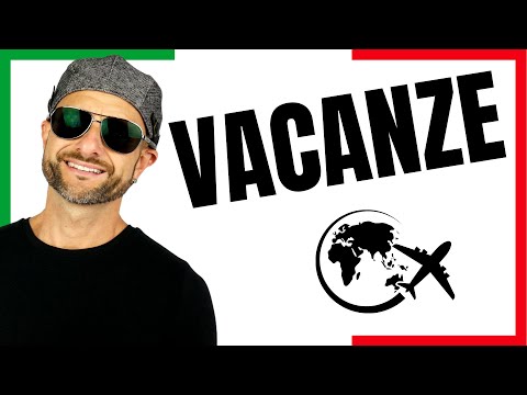 20 Italian Words About VACATIONS - Learn Italian Vocabulary: LE VACANZE | Video in Italian