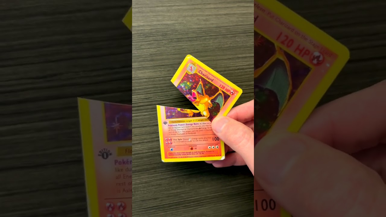 I Accidentally CUT $100,000 Pokemon Card