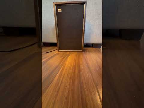 1972 Zenith Guitar Speaker Cabinet with Original GEFCO Driver – Mid-Century Walnut image 3