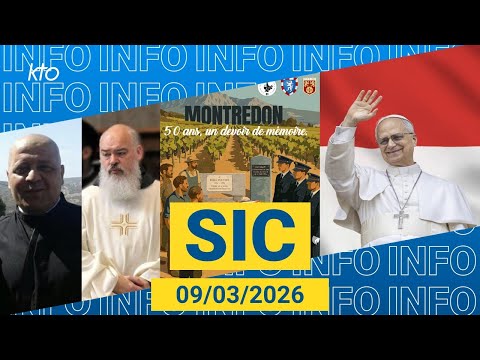 #MoyenOrient #PapeàMonaco #Montredon || #SIC du 9 mars 2026