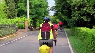 preview picture of video 'ExpeditionPlus: Italia 150 Bicycle Tour Part VI - Emilia Romagna & Piedmont Region 2011'