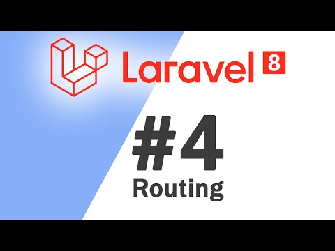 04 Laravel 8 PHP Framework Basics | Routing | Quick programming tutorial