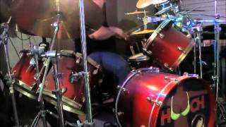 Drum Cover Scorpions Love On The Run Drumming Drummer Drums Double Bass