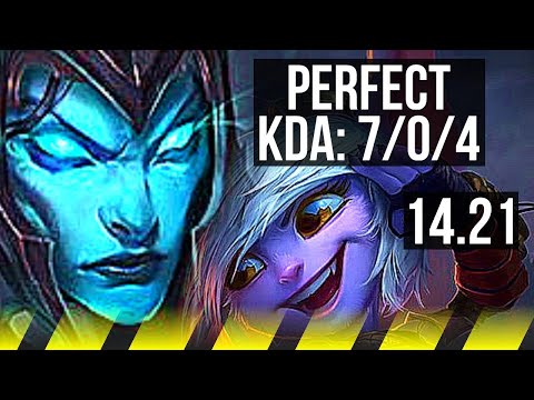 KALISTA & Braum vs TRISTANA & Sylas (ADC) | 7/0/4, Godlike | KR Challenger | 14.21