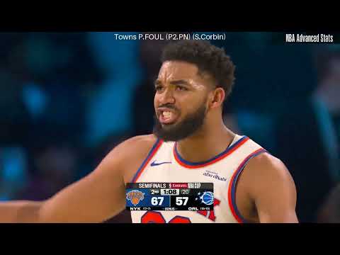 Karl-Anthony Towns Full Highlights New York Knicks vs Orlando Magic Dec 13, 2025