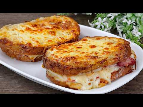 Simple and delicious sandwich recipe! Nobody knows this recipe! Cheap and easy