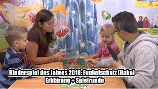 Kinderspiel des Jahres 2018: Funkelschatz (Haba) - Erklärung + Spielrunde mit der Autorin