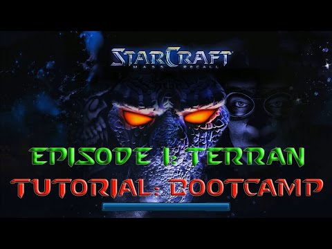 Starcraft Mass Recall - Hard Difficulty - Episode I: Terran - Tutorial: Bootcamp