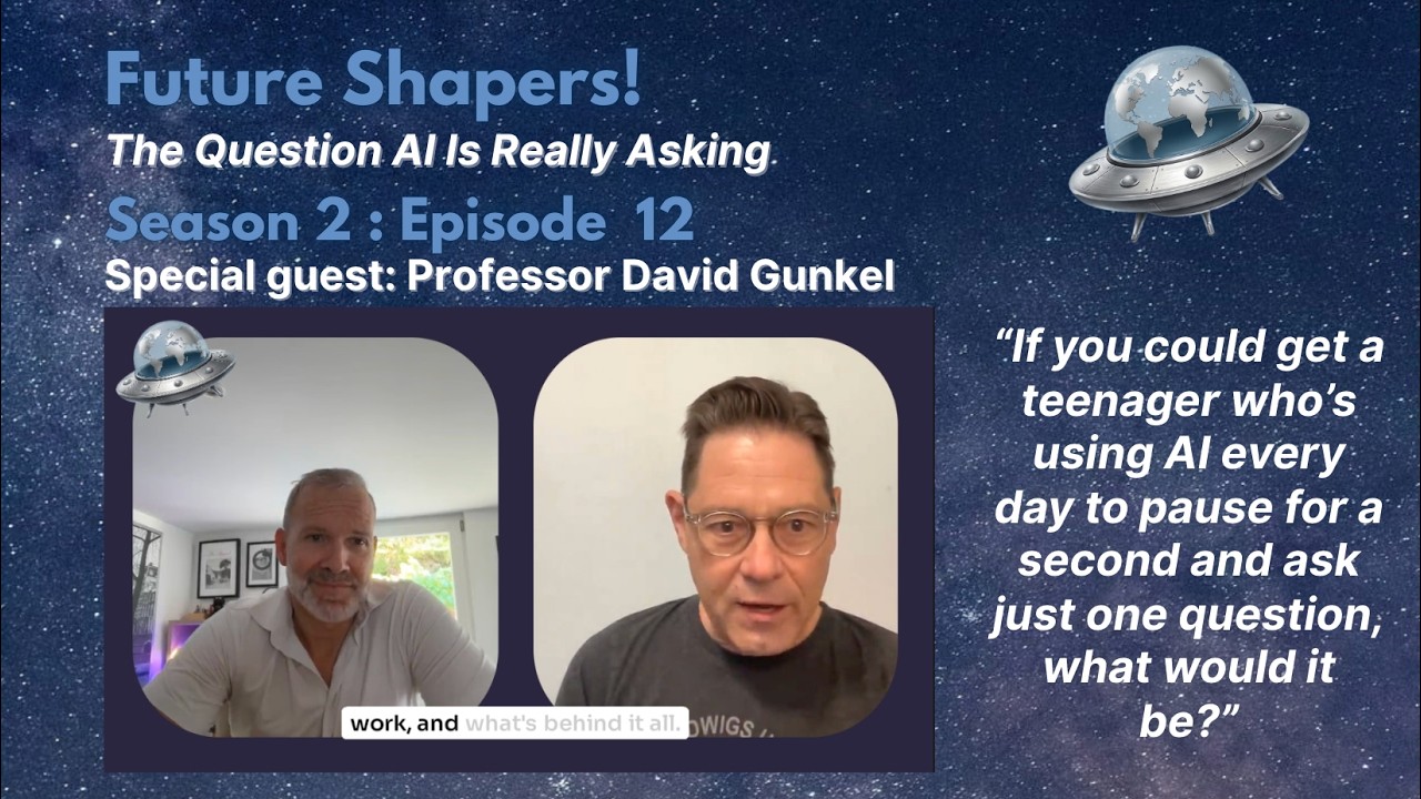 Thumbnail for Future Shapers! AI-Human Relationships, Professor David Gunkel