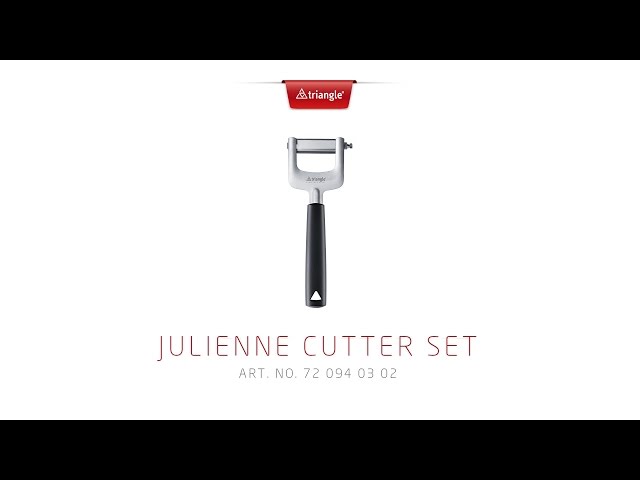 Vidéo teaser pour triangle® Julienne Set
