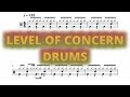 Level Of Concern Twenty One Pilots Drums Sheet Music