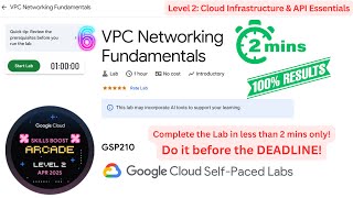 Download the video "VPC Networking Fundamentals | Speed & Scalability Lab 6 Solution | 100% Full Working Solution"