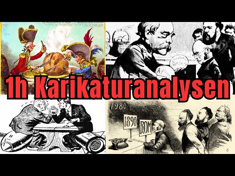 Karikaturanalysen fürs Abitur – erklärt an Beispielen