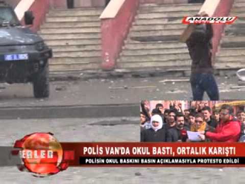 van polisin okul baskini