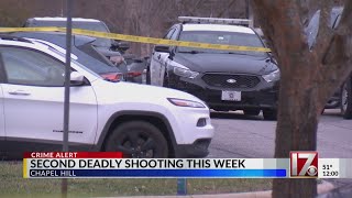 Chapel Hill police investigating multiple shootings