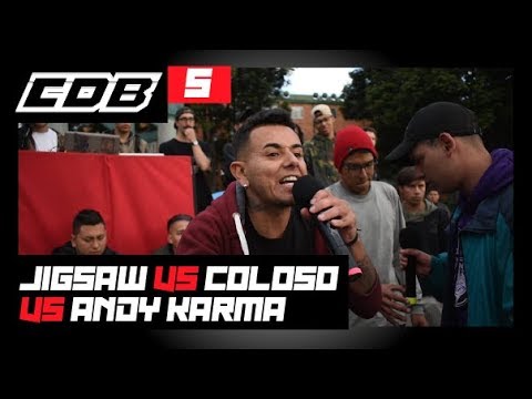 Andy Karma vs Jigsaw vs Coloso - Octavos - CDB 5 Último cupo a Supremacia Mc Nacional 2019-🇨🇴