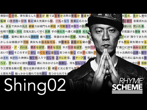 真打ち / Yakkle feat. Shing02（2015） | Japanese Hiphop Rhyme Scheme 088