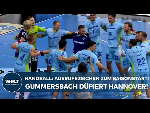 HANDBALL: Ausrufezeichen zum Saisonstart - Gummersbach siegt in Hannover | Highlights #hbl