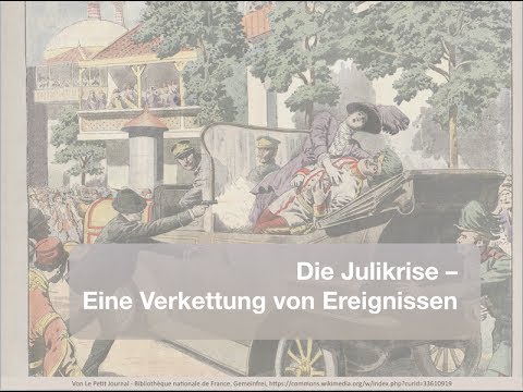 Erklärvideo Julikrise