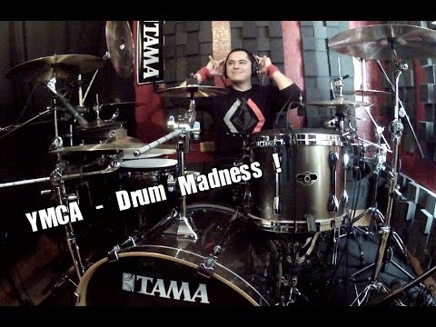YMCA - The Village People - Drum Cover Madness - Manny Pedregon Version