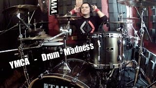 YMCA - The Village People - Drum Cover Madness - Manny Pedregon Version