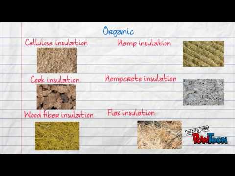 Organic and inorganic insulating materials