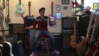 Video thumbnail for Gibson EB-0F and Necktie Apron by FannysHouseofMusic