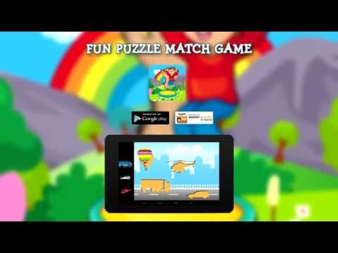 Toddler Fun Puzzle Match Game Video