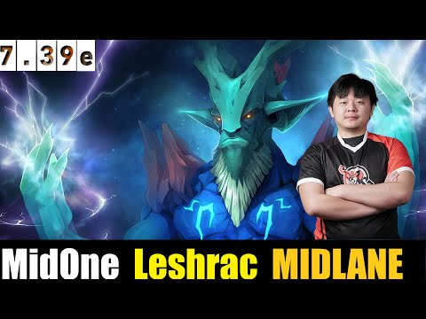 🤯MidOne [Leshrac] MID 7.39e- DOTA 2 HIGHEST MMR MATCH#dota2    #dota2gameplay