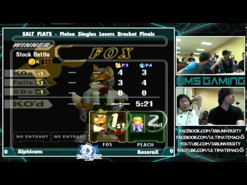 SF LF Alphicans (Fox) vs AozoraX (Peach)