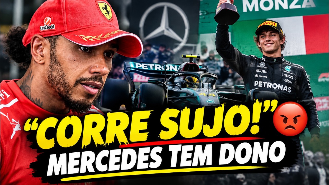 HAMILTON EXPLODE E MERCEDES SABOTA RUSSELL EM MONZA? FORMULA 1 2026