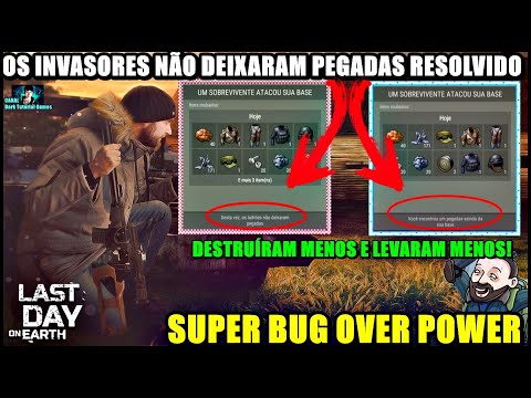 ●SUPER BUG OVER POWER❗️ OS INVASORES NÃO DEIXARAM PEGADAS RESOLVIDO❗️ 👁 Last Day On Earth