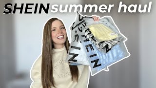 SHEIN SUMMER HAUL | Clean, casual & affordable staple pieces for your summer wardrobe!!