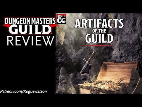DMs Guild Review - Artifacts of the Guild