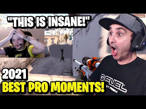 Summit1g Reacts: CS:GO - BEST PRO MOMENTS 2021 (Flickshots, Inhuman Reactions, 200 IQ) | Rewind