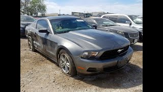 COPART 2012 FORD MUSTANG Photos   TX   MCALLEN   Salvage Car Auction on Wed