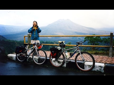 Mount & Lake Batur - Kintamani, Bali: The volcanic caldera with its deep crater lake