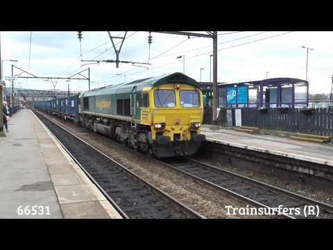 Freightliner Class 66 No. 66531 on 6F33 Bredbury - Runcorn F.L @ Guide Bridge on 09.03.17 - HD