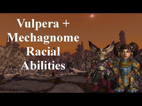 New Allied Races 8.3 Vulpera + Mechagnome Racials
