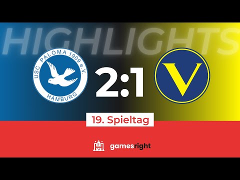 Highlights Matchday 19 Gamesright Oberliga Hamburg USC Paloma - SC Victoria