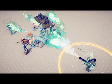 CYROTHROWER vs EVERY FACTION - Totally Accurate Battle Simulator TABS