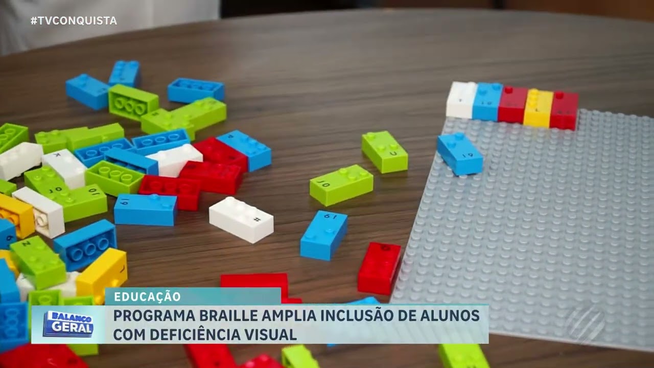 Lucas do Rio Verde adota Lego Braille para fortalecer educação inclusiva