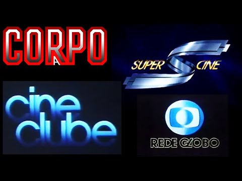 Letreiros finais novela Corpo a Corpo em 29\12\1984 e o locutor chama para o Supercine e Cine Clube