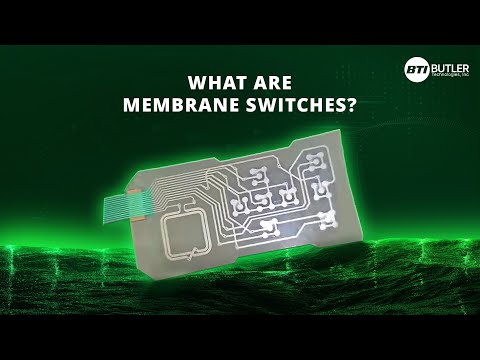 Part of a video titled What are Membrane Switches? - YouTube