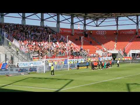 FC Ingolstadt 04 vs. HFC Chemie - 15.09.2019 - Nach dem Abpfiff