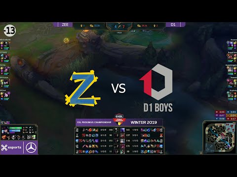 [VOD NL] ESL Proximus Championship S02 - LoL - Zeeman vs D1Boys - Week 6